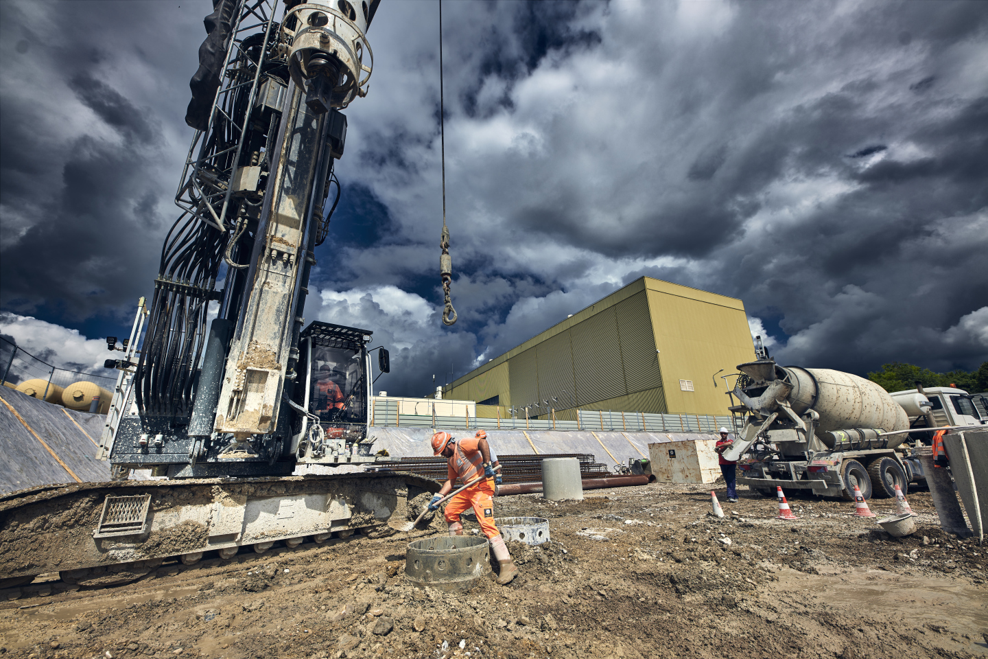 Civil engineering for the High-Luminosity LHC