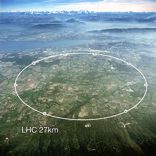 CERN LHC tunnel 27km