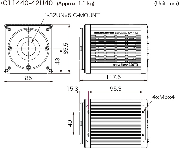 c11440-42u40 dimensional outline