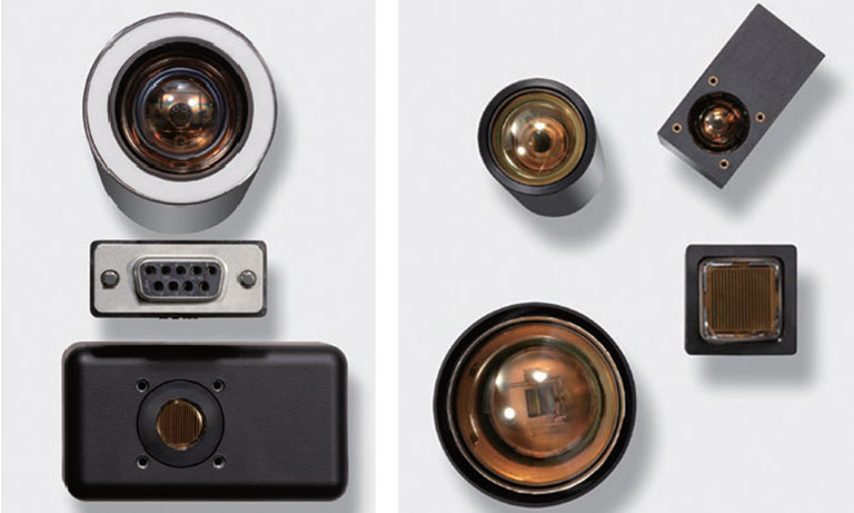 Images of various PMT types