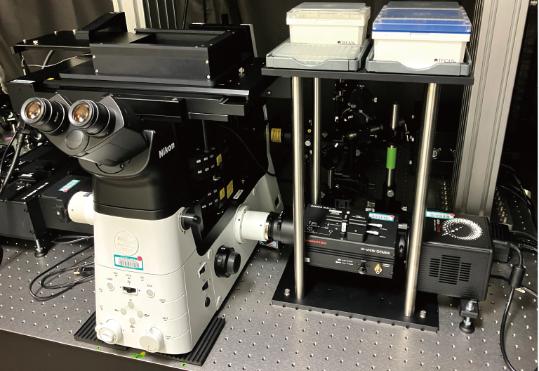 Appearance of the microscope system